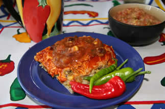 enchiladas with chilies