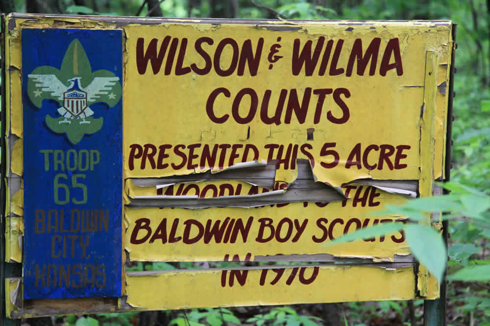 Wilson and Wilma Counts land