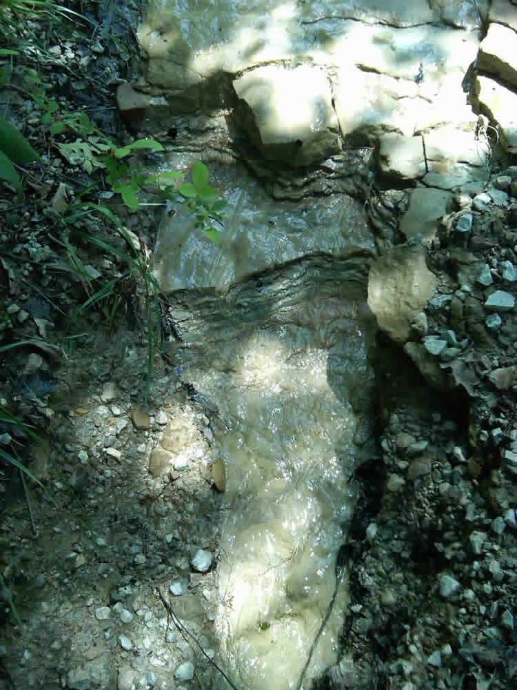 Rocks and water on Signal Oak