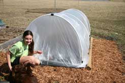 Ari and hoop house