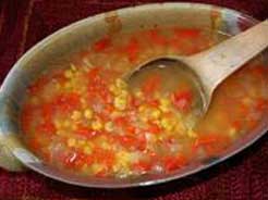Corn and Pepper Soup