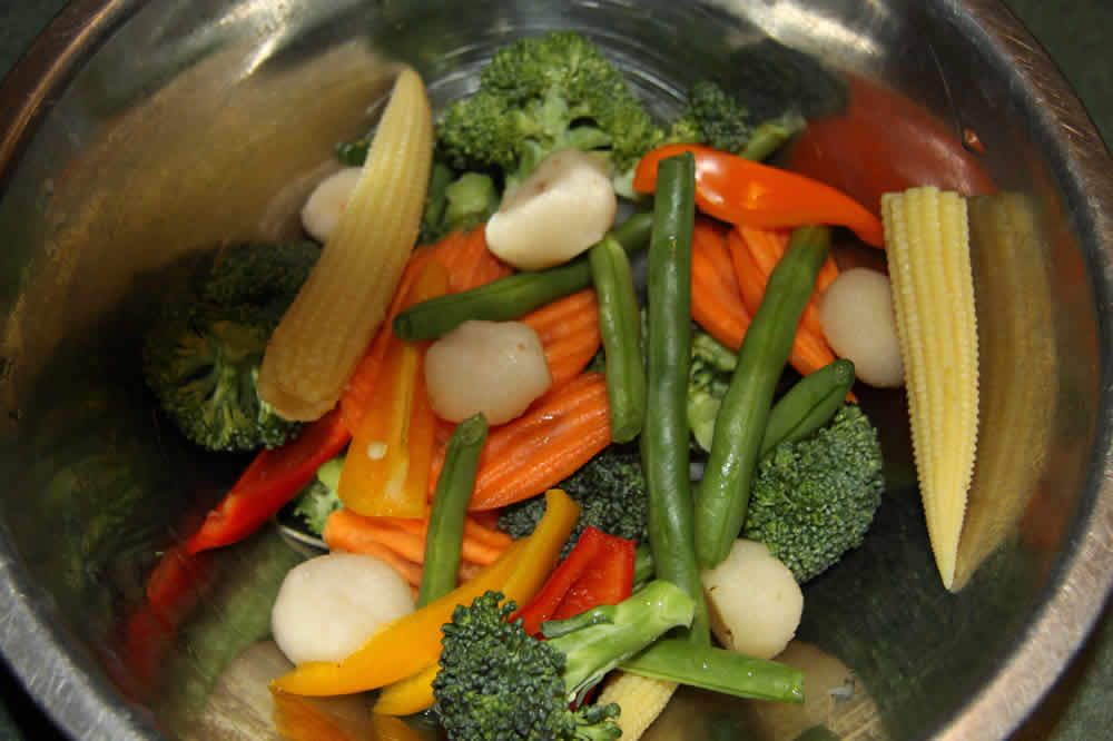 Wok ingredients